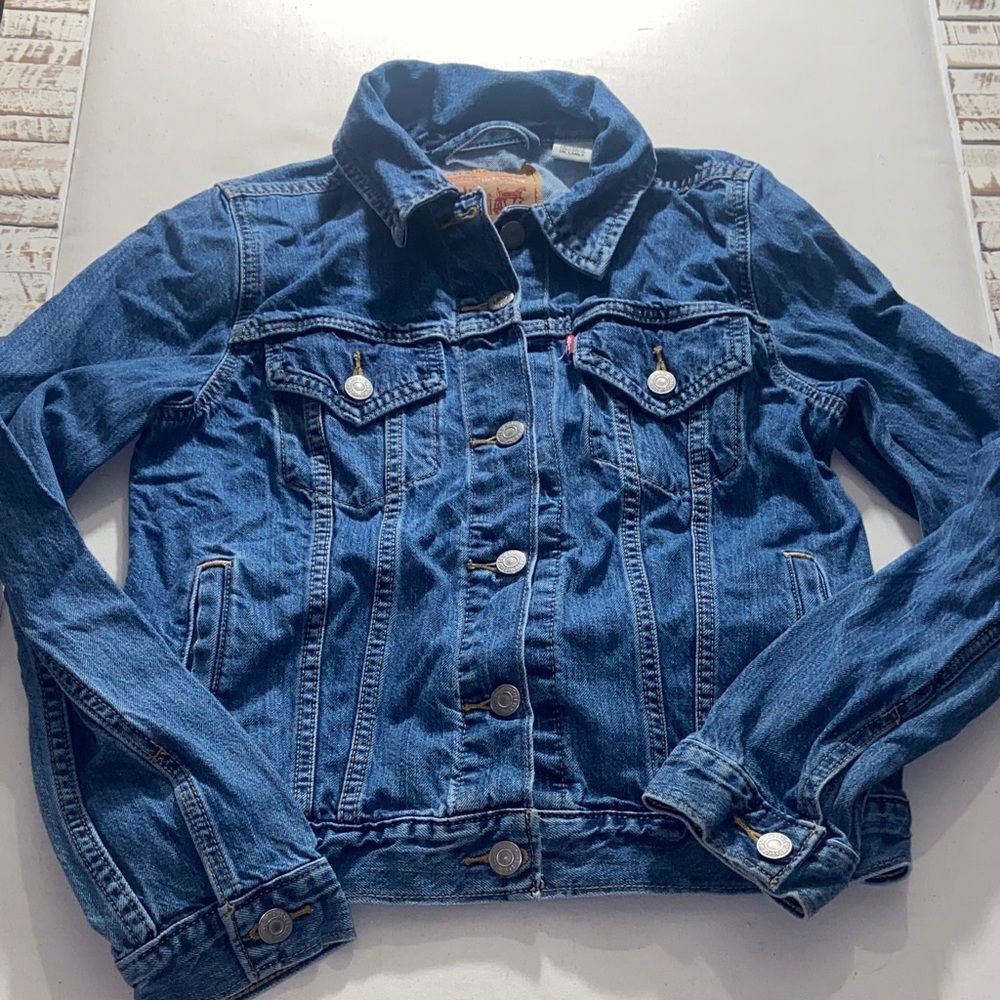 Levi's Classic Blue Denim Jacket kids small